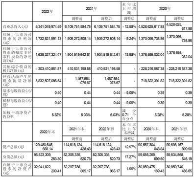 国元证券股份有限公司2022度报告摘要