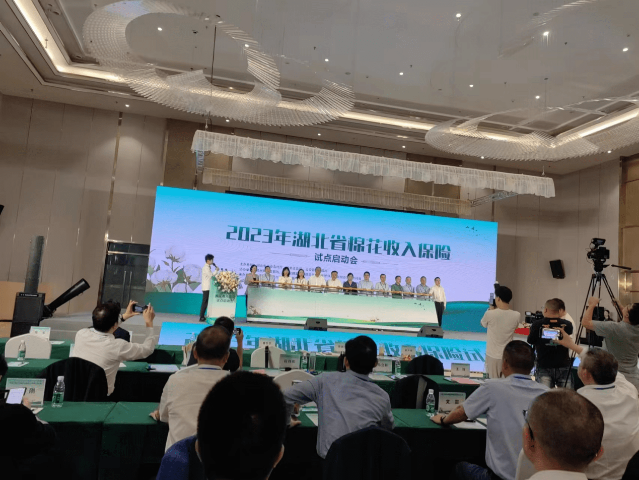 郑商所全国首单棉花“保险+期货”收入险试点项目顺利启动