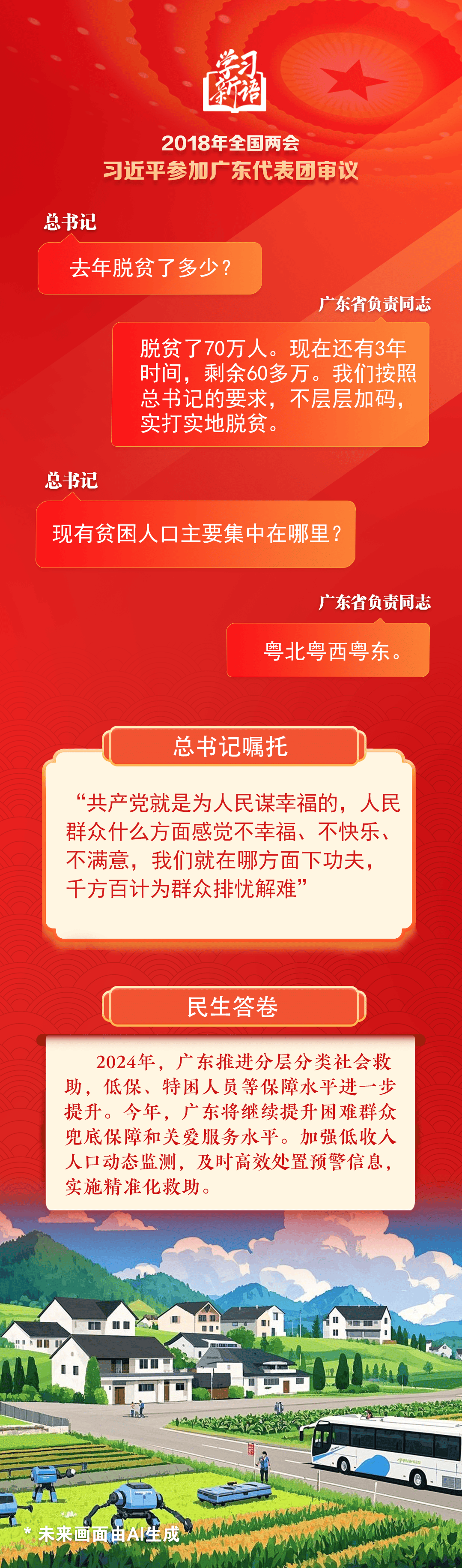 学习新语｜总书记两会上的民生关切