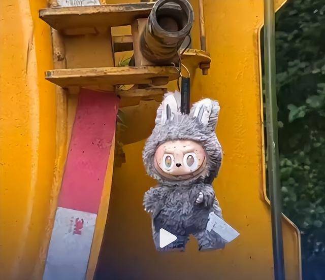 大爷捡到labubu随手挂吸粪车，女子蹲点数天被人99元抢先买走