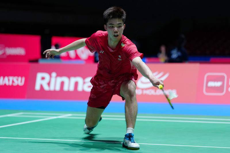 日本羽毛球公开赛 翁泓阳力克世界第一