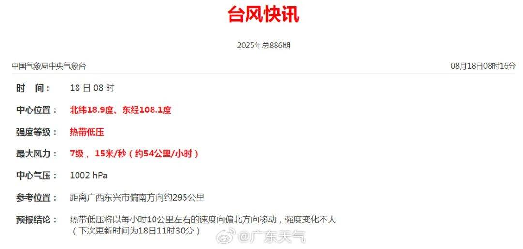 暴雨！大暴雨！“准台风”生成<strong></p>
<p>币讯</strong>，未来广州天气→