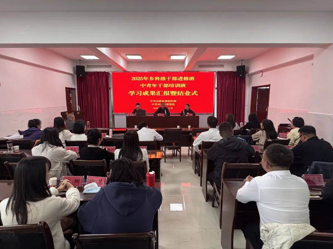 灵武市2025年乡科级干部进修班、中青年干部培训班圆满结业